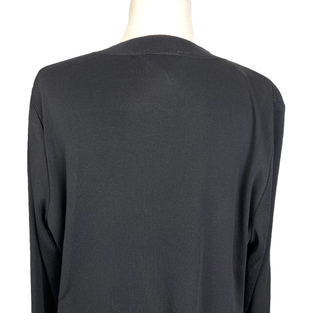 Exclusively Misook Black Button Down Cardigan - image 6